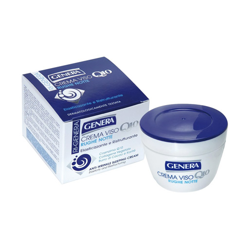 Creama Visa Q10 AntiWrinkle Sleeping Face Cream كريم ليلي مضاد لتجاعيد