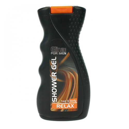 Elina Hair & Body Relax Shower Gel شامبو وغسول جسم رجالي
