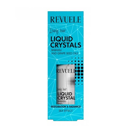 REVUELE LIVELY HAIR LIQUID CRYSTALS WITH BABASSU AND GRAPE SEED OILS 50ML