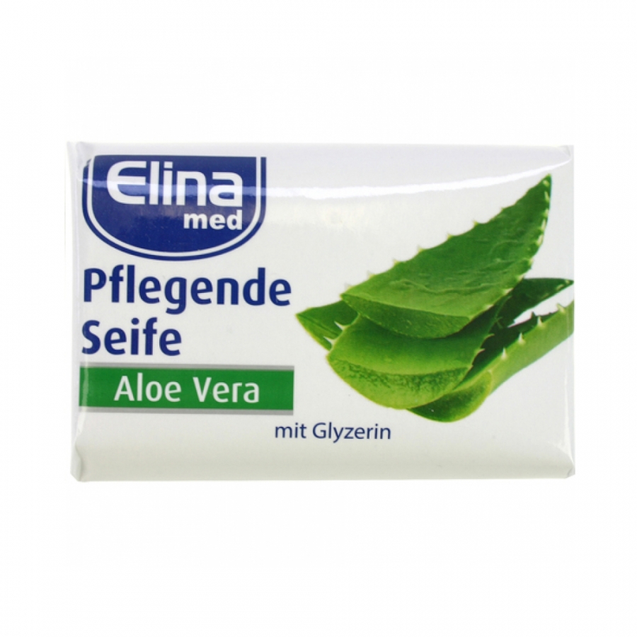 Elina Med Aloe Vera Soap صابون الجلسرين بالصبار