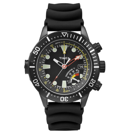 Timex T2P529 Mens Depth Guage Thermometer Watch ساعة رجالية مسواگ