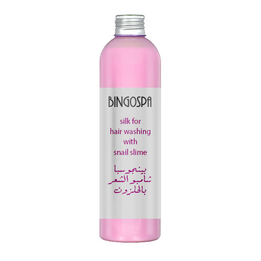 BingoSpa Silk for Hair Washing with Snail Slime شامبو مسواگ
