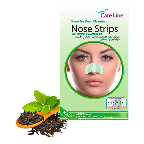 Careline Green Tea Deep Cleansing Nose Strips شرائح للأنف مسواگ