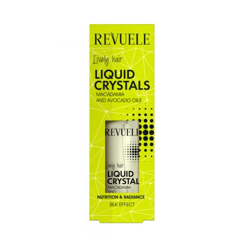 REVUELE LIVELY HAIR LIQUID CRYSTALS WITH MACADAMIA AND AVOCADO OILS 50ML