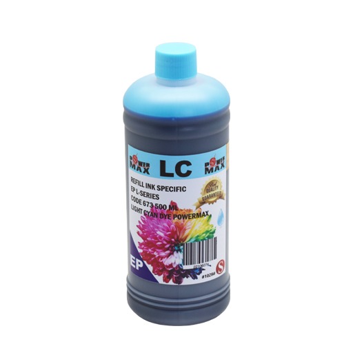 Epson L-Series 673 Specific Refil Ink حبر طابعات ازرق فاتح