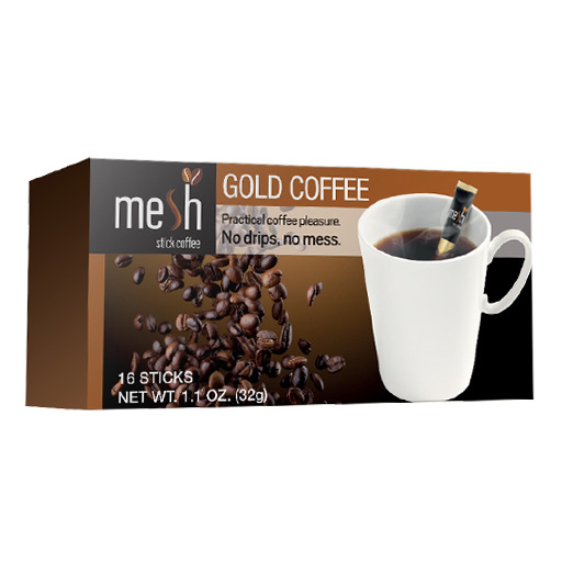 إدمان بابوا غينيا الجديدة النهاية  Gold Mesh Coffee Sticks اكياس القهوة الذهبية
