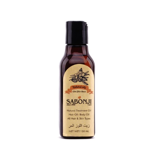 Sabonji Natural Treatment Bitter Almond Hair & Body Oil زيت اللوز المر للشعر والجسم