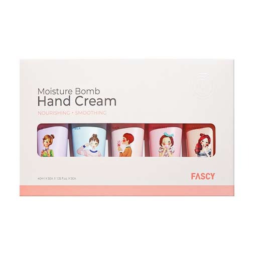FASCY Moisture Bomb Hand Cream 5 Pcs Set سيت مرطب لليدين مسواگ