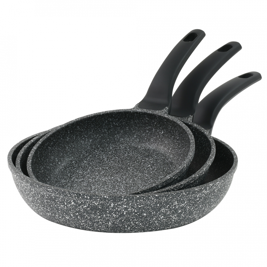 Olina Granite Frying Pan Set سيت مقلاة