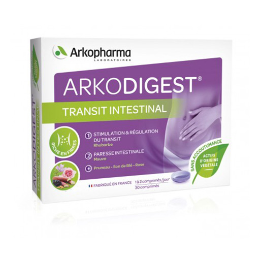 arkopharma arkodigest intestinal transit أقراص منظمة لنشاط الأمعاء و الخروج