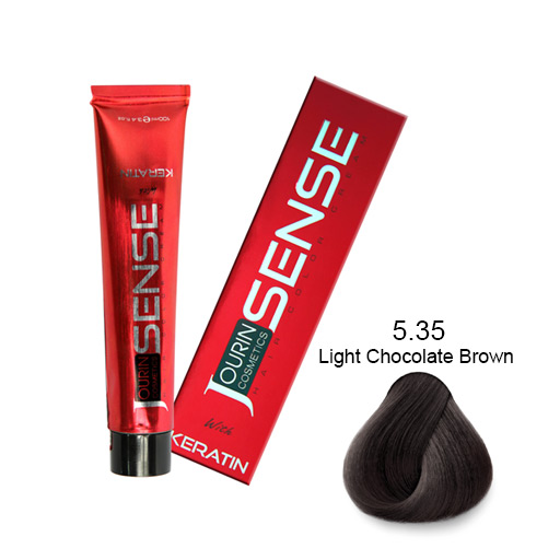 hair color cream with keratin chocolate صبغ شعر بالكيراتين مجموعة ألوان الشوكولا