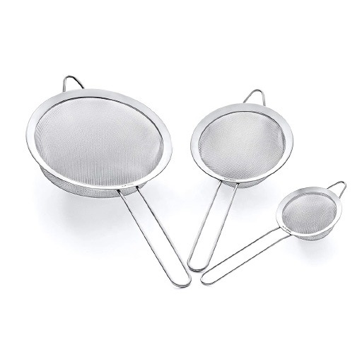 سيت مصفاة 3 قطع Stainless Steel Strainer 3Pcs Set مسواگ