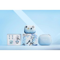 يد تحكم ألعاب 8BitDo Ultimate 2.4G اللاسلكية إصدار Chongyun المرخص رسمياً من Genshin Impact، لأجهزة الكمبيوتر وأندرويد وSteam 8BitDo Ultimate 2.4G Wireless Controller for PC, Android, Steam Deck & Apple – Chongyun Edition (Officially Licensed by Gensh