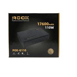 جهاز UPS ذا روك POE-G110 للطاقة الاحتياطية لكاميرات المراقبة والراوتر The Rock POE-G110 Mini DC UPS for CCTV Cameras and Routers