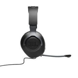 6064. جي بي ال سماعة ألعاب سلكية Quantum 100 اسود 6064. JBL Quantum 100 Wired Gaming Headset Black