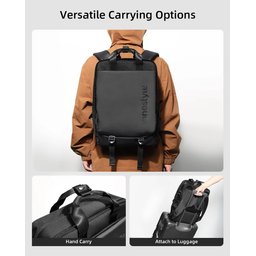 حقيبة ظهر InnoStyle Urban Adventure للكمبيوتر المحمول مقاس 16 بوصة، مزودة بنظام تهوية للظهر InnoStyle Urban Adventure 16" Laptop Backpack Breathable back system