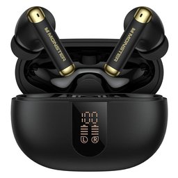 مونستر - سماعة بلوتوث لاسلكية N-Lite 211 - اسود Monster N-Lite 211 Wireless Earbuds Black
