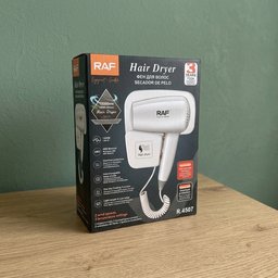 مجفف وسشوار الشعر الفندقي راف RAF Wall-Mounted Hotel Hair Dryer