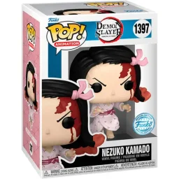 فينكو بوب أنمي: نيزوكو من قاتل الشياطين – إصدار حصري (وضعية القفز) Funko Pop Animation: Demon Slayer Nezuko Leaping Exc