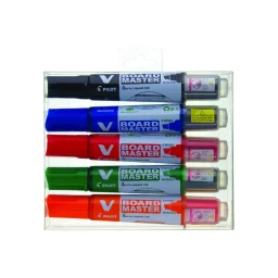 بايلوت مجموعة ماركر سبورة بيضاء بطرف دقيق – 40 مجموعة WBMAVBM-M-S5BG Pilot Fine Tip Whiteboard Marker Set 40 Sets WBMAVBM-M-S5BG