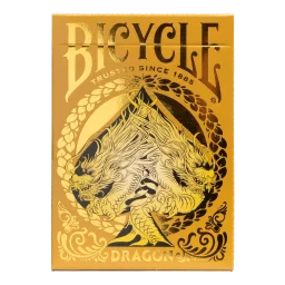 أوراق لعب بايسكل – التنين الذهبي Playing Cards: Bicycle - Dragon Gold