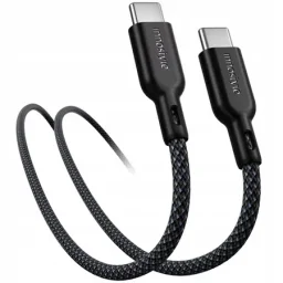كابل شحن سريع USB-C من إننوستايل، طول 1.5 متر – أسود Innostyle Usb-C Fast Charging Cable 1.5m Black