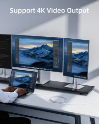 كابل شحن سريع USB-C من إننوستايل، طول 2 متر – أبيض Innostyle Usb-C Fast Charging Cable 2m White
