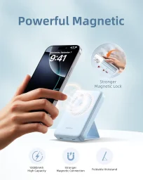 باور بانك إننوستايل PowerMog 2 في 1 بسعة 10,000 مللي أمبير – بنفسجي Innostyle Power bank PowerMog 2-in-1 10K mAh Purple