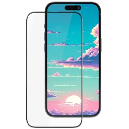 واقي شاشة زجاجي Proove Pixel لهاتف آيفون 16 برو ماكس – أسود Proove Pixel Glass Screen Protector for iPhone 16 Pro Max (Black)