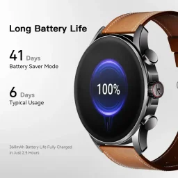 ساعة Kieslect Balancer الذكية مع ميزة الاتصال — اللون الأسود Kieslect Smart Calling Watch Balancer Black