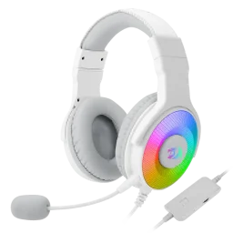 سماعة ريدراغون H350W-RGB أبيض Redragon Headset H350W-RGB