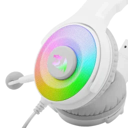 سماعة ريدراغون H350W-RGB أبيض Redragon Headset H350W-RGB