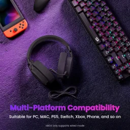 سماعة رأس ريدراغون H888 - اللون الأسود Redragon Headset Black H888