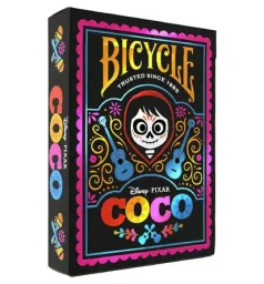 أوراق لعب بايسيكل - كوكو ديزني | ورق لعب قياسي برسومات توضيحية | 52 ورقة Bicycle Playing Cards - Disney Coco | Illustrated Standard Deck | 52 Cards