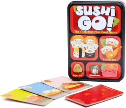 لعبة سوشي غو! (Sushi Go) لعبة بطاقات عائلية (اختر ومرر) من 2 إلى 5 لاعبين | لعبة سريعة باللغة الإنجليزية Sushi Go! The Pick and Pass Card Family Game 2-5 Players Quick Game English