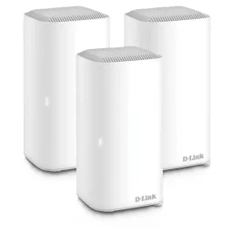 دي-لينك (COVR-X1873) نظام (Whole Home Mesh Wi-Fi 6) بقوة (AX1800) لتغطية المنزل بالكامل (3 حبات)، ثنائي النطاق D-Link COVR-X1873 AX1800 Whole Home Mesh Wi-Fi 6 System (3-Pack), Dual-Band