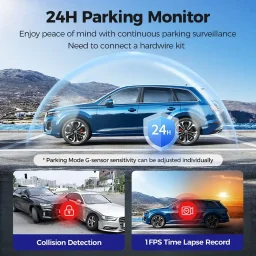 أزدومي S58 كاميرا داش كام بـ 3 قنوات ودقة 4K مع دعم شبكة 4G Azdome DashCam S58 3 Channels 4K 4G