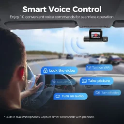 أزدومي S58 كاميرا داش كام بـ 3 قنوات ودقة 4K مع دعم شبكة 4G Azdome DashCam S58 3 Channels 4K 4G