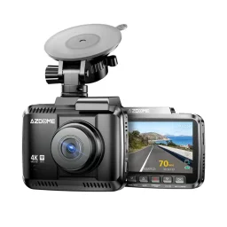 أزدومي GS63H PRO كاميرا داش كام بـ 2 قناة ودقة 4K مع بطاقة ذاكرة 64 جيجابايت Azdome DashCam GS63H PRO 2 Channels 4K with 64GB TF Card