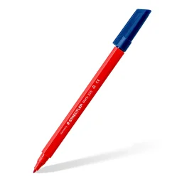 ستيدتلر (Noris 326) أقلام تلوين برأس ليفي، 10 ألوان متنوعة - 326 C10 STAEDTLER Noris 326 Fibre-Tip Pens, 10 Assorted Colors - 326 C10