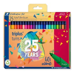 ستيدتلر (Triplus Color 323) أقلام تلوين برأس ليفي، إصدار محدود 25 لوناً - 323 C25 TA STAEDTLER Triplus Color 323 Fibre-Tip Pens, Limited Edition 25 Colors - 323 C25 TA