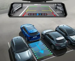 أزدومي PG17 MAX كاميرا داش كام مرآة بـ 2 قناة ودقة 4K مع بطاقة ذاكرة 64 جيجابايت Azdome mirror DashCam PG17 MAX 2 Channels 4K with 64GB TF Card