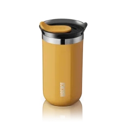 كوب واكاكو أوكتاروما العازل للحرارة (تفريغ هواء) - سعة 300 مل باللون الأصفر Wacaco OCTAROMA Vacuum Insulated Mug / 300ML Yellow