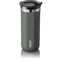 كوب واكاكو أوكتاروما جراندي العازل للحرارة (تفريغ هواء) - سعة 435 مل باللون الرمادي Wacaco OCTAROMA GRANDE Vacuum Insulated Mug / 435ML Grey