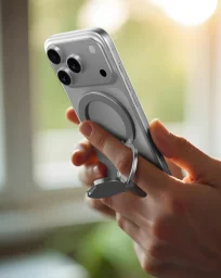 حلقة ومسند جوال مغناطيسي أميزينج ثينج تايتان برو ماج فليكس جريب II - أزرق AmazingThing Titan Pro MagFlex Grip Ii Phone Ring With Stand - Blue