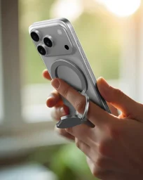 حلقة ومسند جوال مغناطيسي أميزينج ثينج تايتان برو ماج فليكس جريب II - برتقالي AmazingThing Titan Pro MagFlex Grip Ii Phone Ring With Stand - Orange