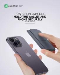 محفظة مغناطيسية أميزينج ثينج سموذي برو ماج - بنفسجي AmazingThing Smoothie Pro Mag Magnetic Wallet - Purple