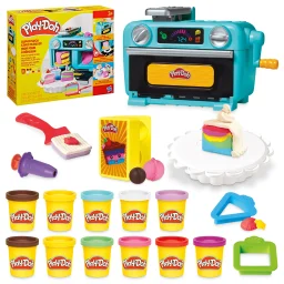 هاسبرو بلاي-دو مجموعة لعب كعكة سوبر سلايس Hasbro Play-Doh Super Slice Cake Playset