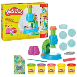 هاسبرو بلاي-دو مجموعة لعب مجهر لايت آند لوك Hasbro Play-Doh Light and Look Microscope Playset