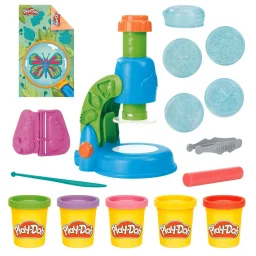 هاسبرو بلاي-دو مجموعة لعب مجهر لايت آند لوك Hasbro Play-Doh Light and Look Microscope Playset